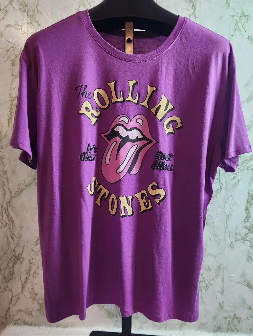 TIME AND TRU Rolling Stones Short Sleeve Tee